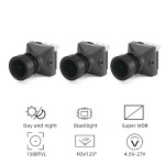 Großhandel Caddx Ratel PRO FPV Kamera 1500TVL 16:9/4:3 NTSC/PAL 125 Grad FOV Schwarzlicht Nachtsicht Drohne Zubehör